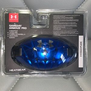 Under Armour Gameday Armour Pro Chin Strap - Blue!